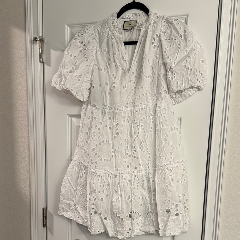 Tuckernuck White Ruffled dress